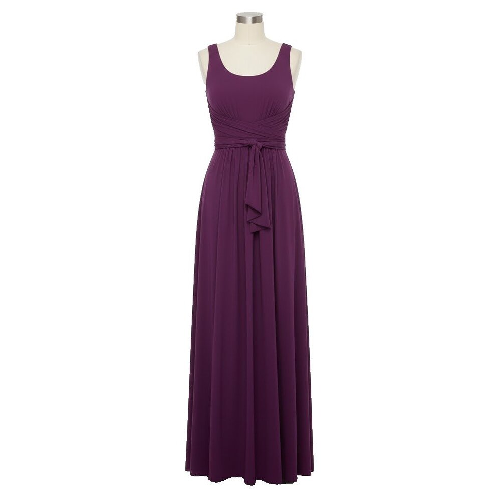 NWT Rachel Pally Petra in Jewel Purple Scoop Neck Jersey Maxi Dress XS $229